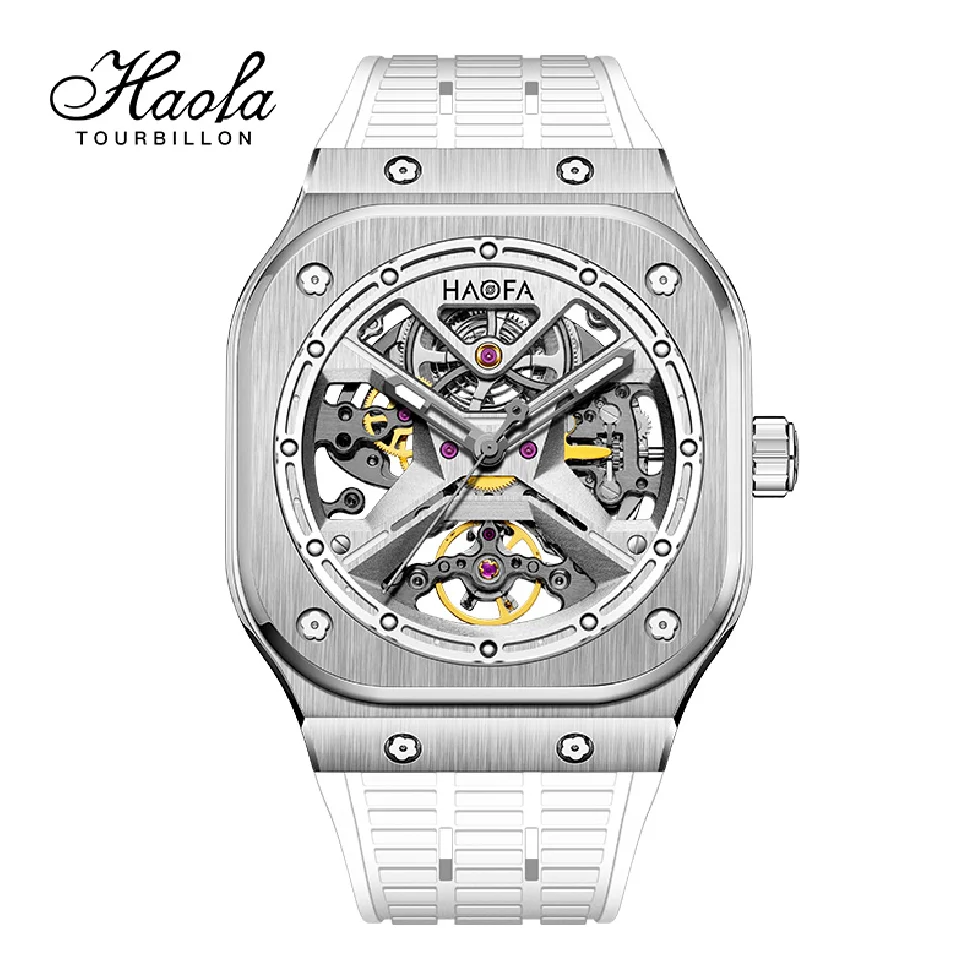 

Haofa Luxury Automatic Mechanical Watch For Men Sapphire Automatic Luminous Fashion Men Watch Man Waterproof orologio uomo 2022