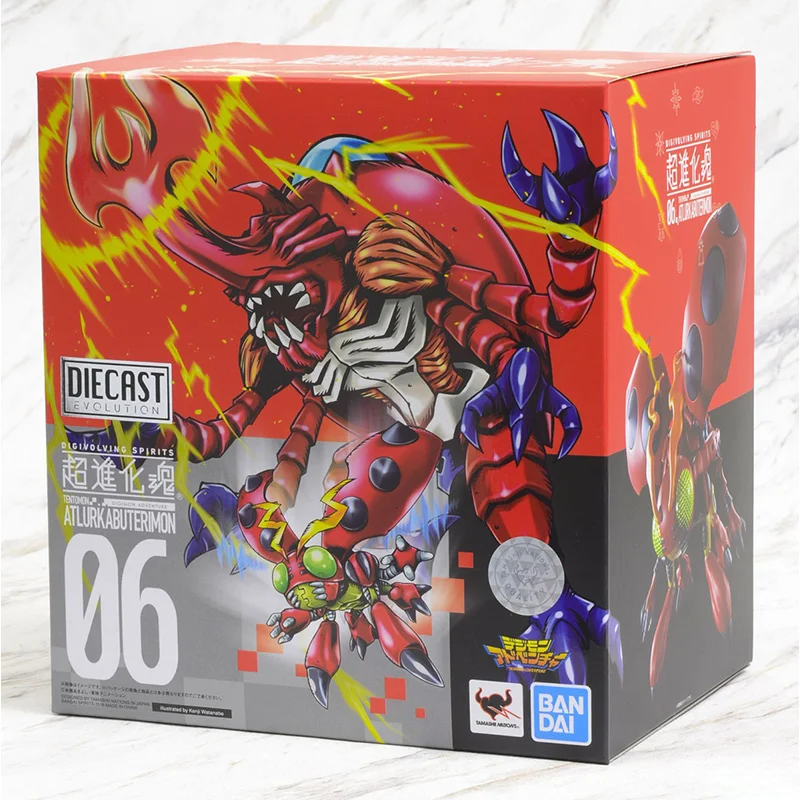 

Bandai Digimon Приключения Цифровой Монстр супер Эволюция душа 06 тентомон Atlur Kabuterimon Аниме фигурки коллекционные игрушки