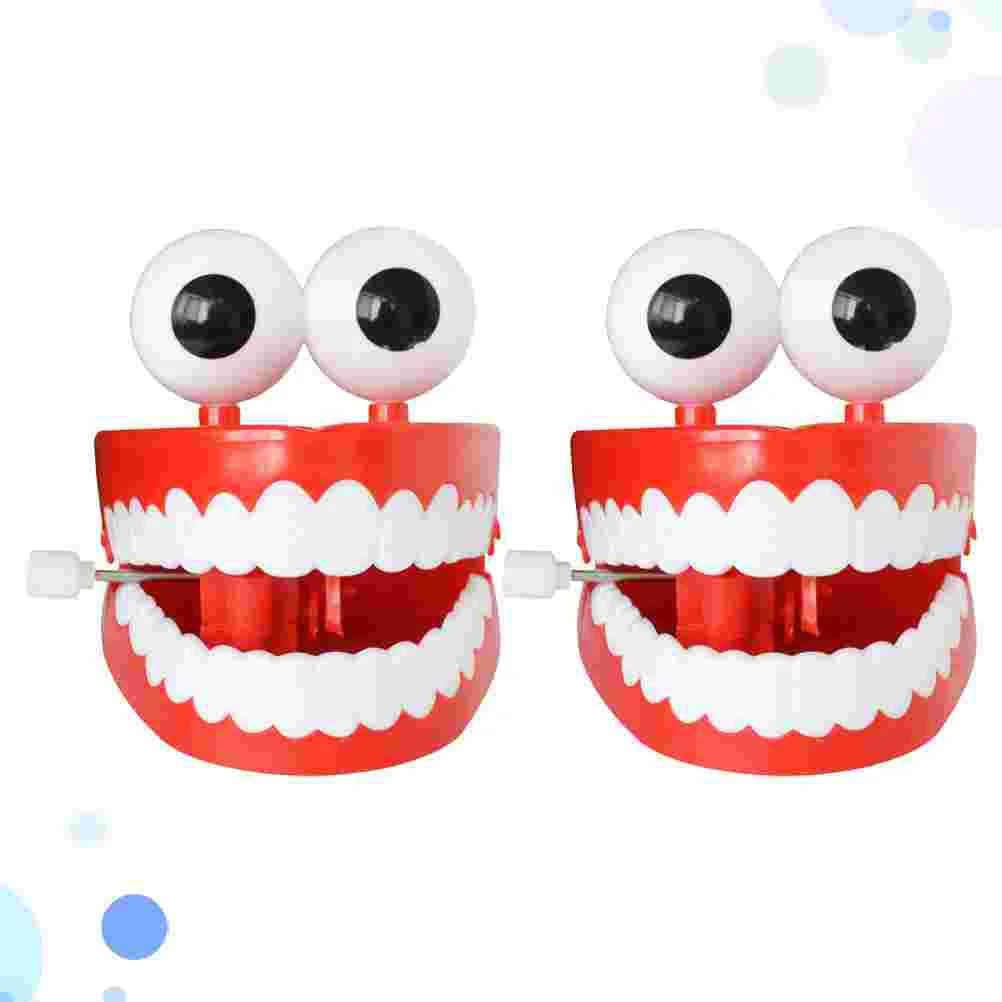 

2Pcs Wind- Toys Popping Clockwork Game Moving Eye Model Funny Novelty Playthings for Kids Children Party Gifts Stocking Stuffer