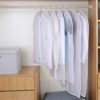 clothes dust cover can be hung coat dust bag household transparent clothing hanging bag dust suit cover