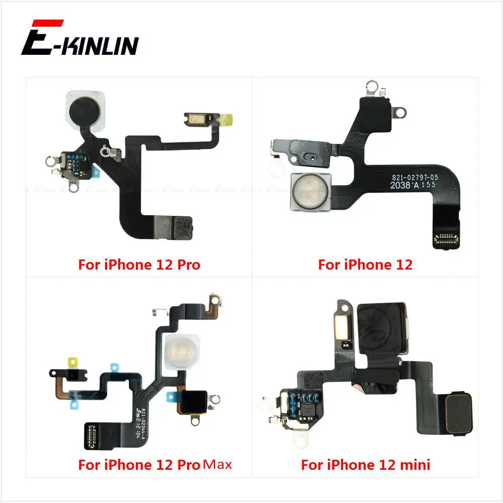 Distanza di prossimità sensore di luce Flash ambientale LED Flex Cable parti di riparazione per iPhone 13 12 mini 12 Pro Max