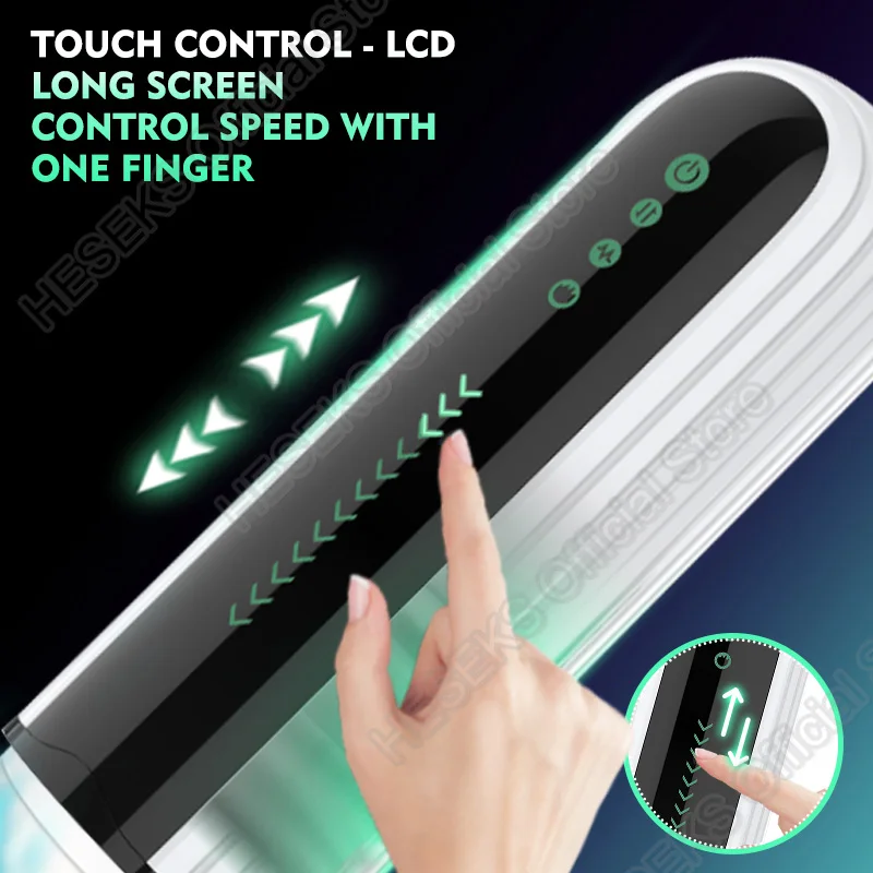 HESEKS Вибратор С 5 Режимами Автоматический Мужской Мастурбатор Реалистичный Минет