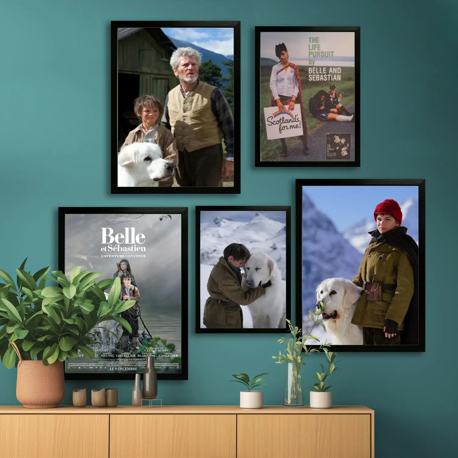 belle and sebastian фильм холст художественный постер и настенное искусство печать с