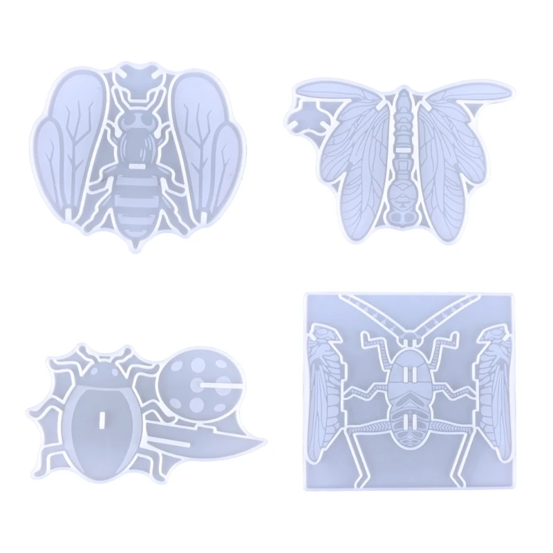 

Силиконовая форма для подвешивания стен божьей коровки 3D, форма для забрасывания украшений в виде животных из эпоксидной смолы