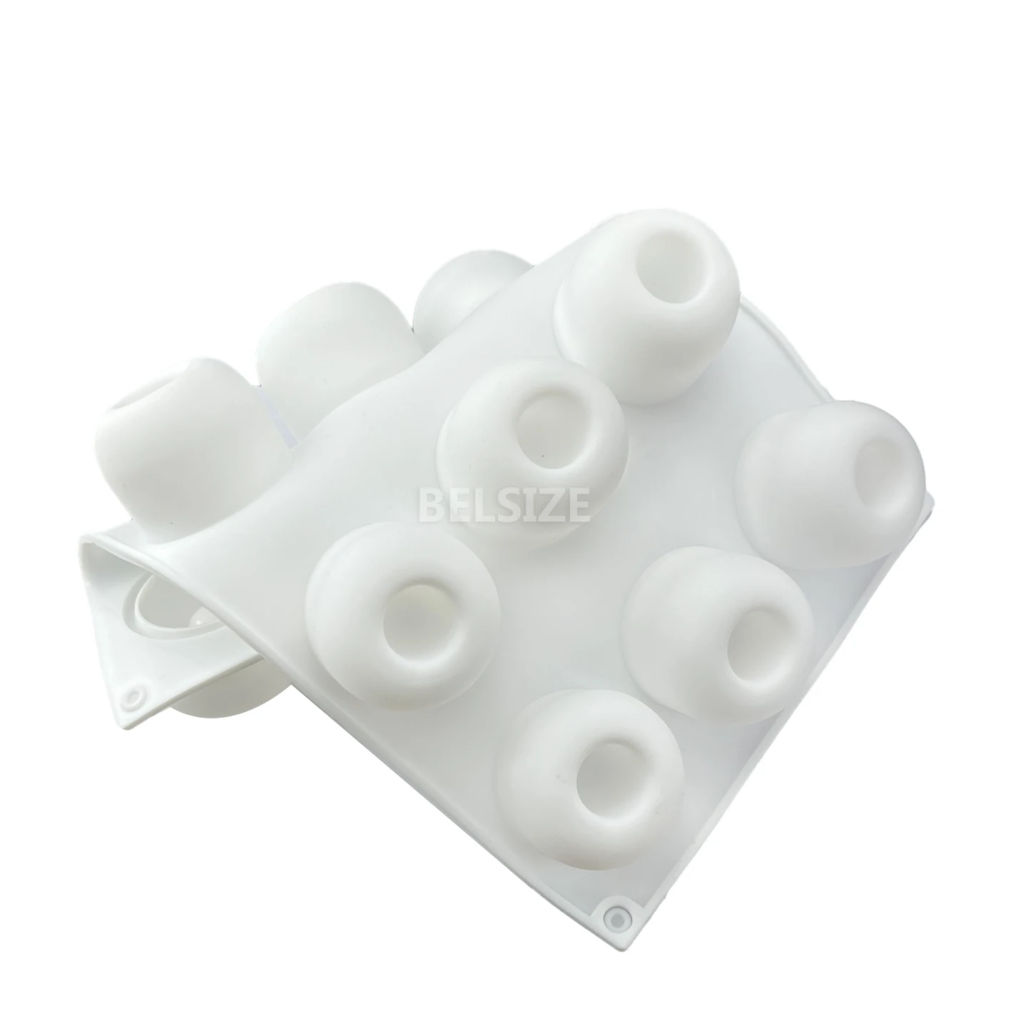 3D форма для выпечки сфера дизайн торта силиконовая шоколада мушлет вогнутые