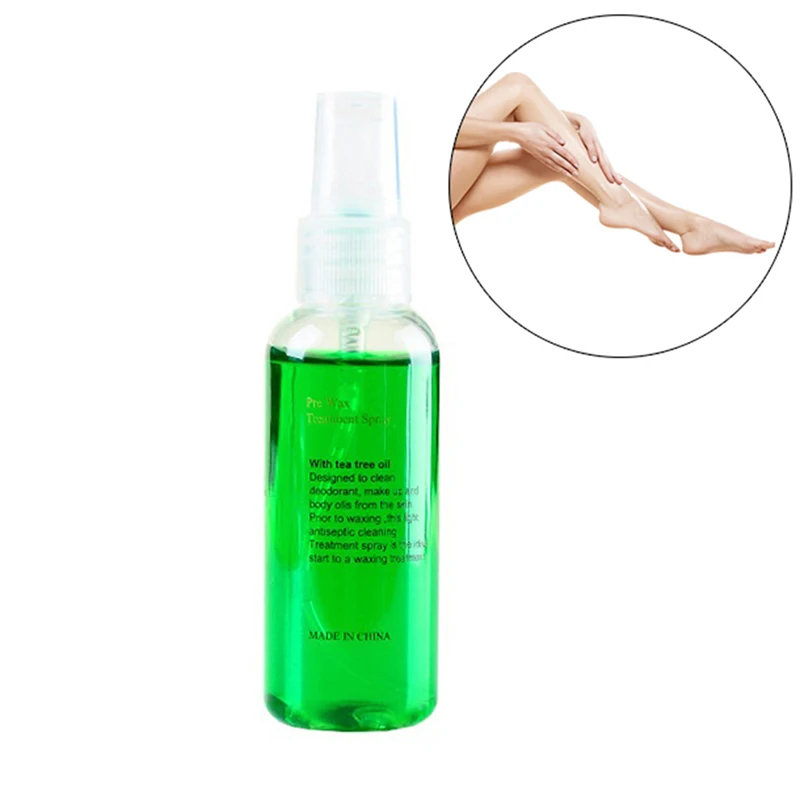 

30/60ml Natural Pre & After Wax Treatment Health Body Hair Removal Spray Serum Smooth Liquid Hair Removal Waxing Sprayer