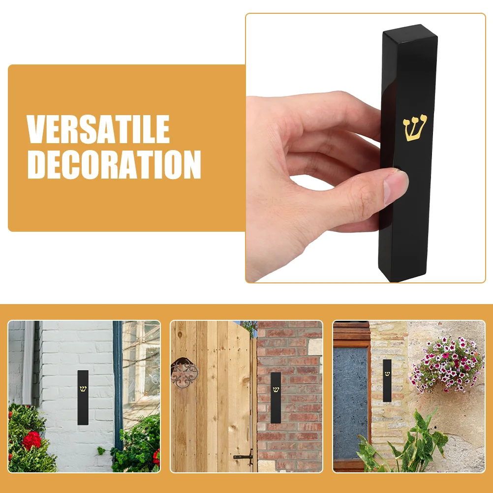 Декоративный дверной столб еврейский свиток Judaica мезуза вещь ретро-рамка