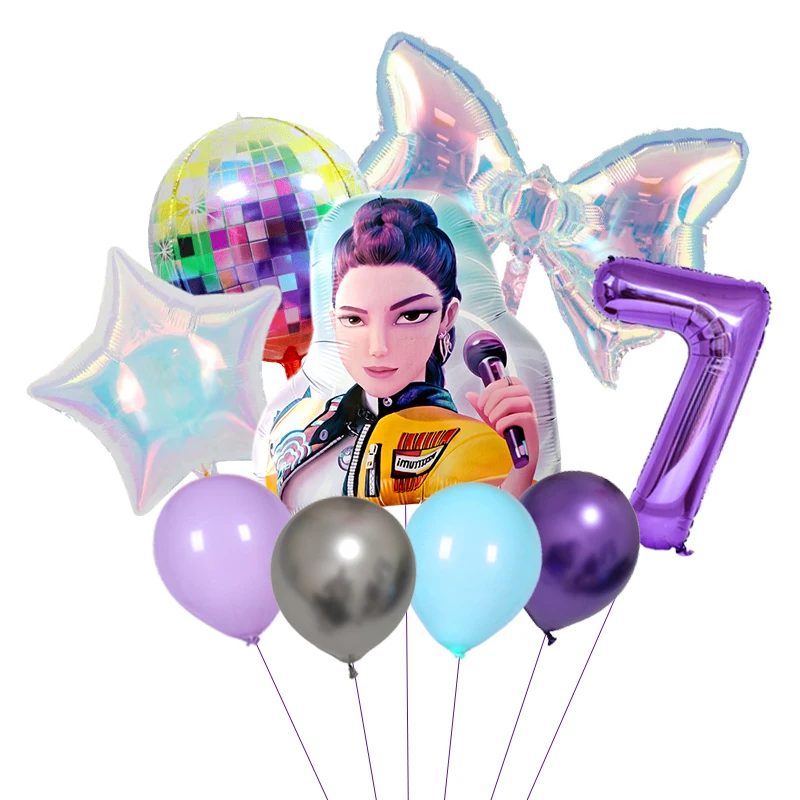 

MINISO Алюминиевый воздушный шар Кpop Demon Hunters