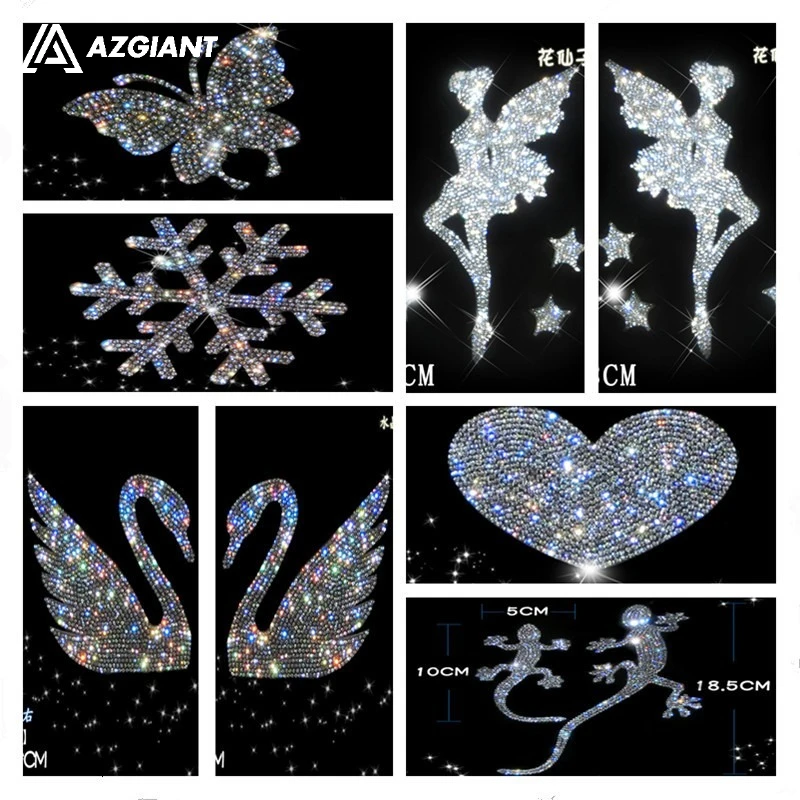 

Cart Full Diamond Body Sticker Water Stereo Rhinestone Sticker Diamond Car Paste