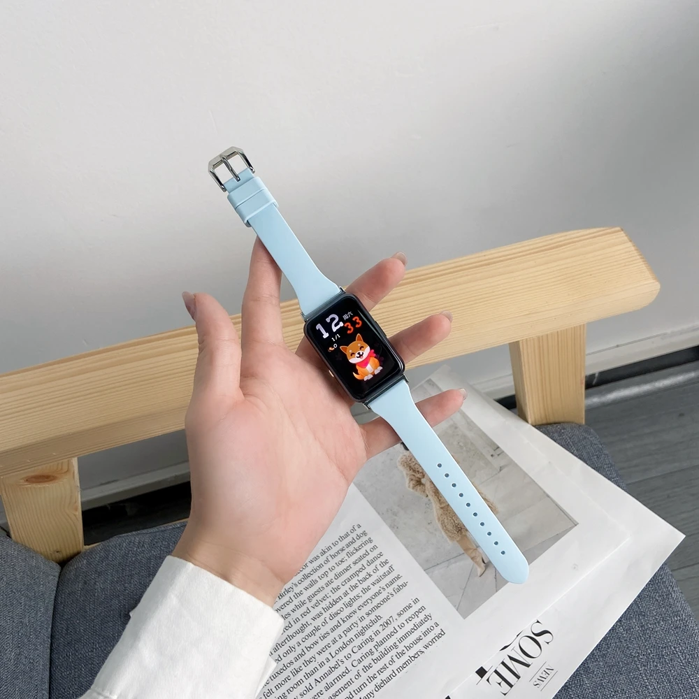 Лидер продаж браслет-петля для часов Huawei новый водонепроницаемый тонкий ремешок