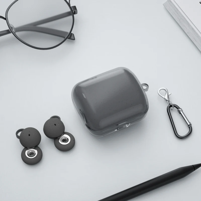 

Чехол для наушников Sony Link Buds WF L900, силиконовый чехол, простой цвет, чехол для наушников Sony LinkBuds WF L900, чехол для наушников с зарядным устройств...