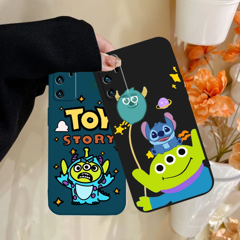 

Toy Story Three Eyes Phone Case For OPPO A72 A57 A54S A53S A52 A31 A16S A9 A5 A1K A12 AX7 F21 F9 A5 Liquid Rope Funda Cover Soft