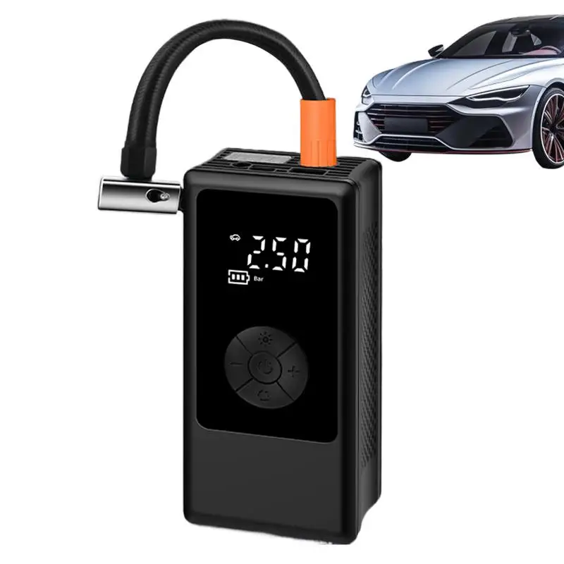 Сверхмощный автомобильный насос для накачивания шин беспроводной портативный