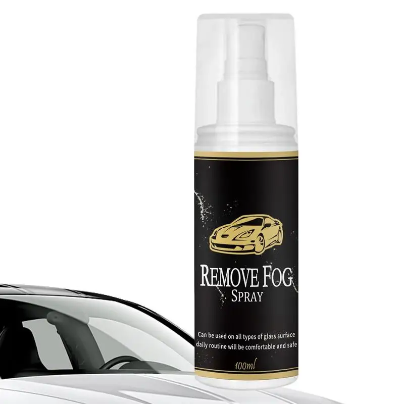 Anti-Fog Spray For Car 100ml Waterproof Rainproof Anit-Fog Spray Auto Car Window Glass Prevent Fogging And Improve Driving