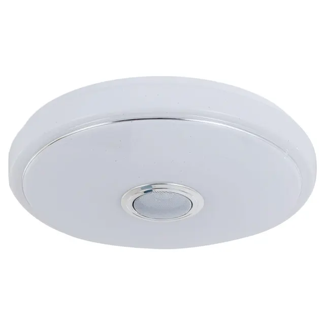 Bluetooth-Compatible Speaker Music Ceiling Light Phone APP Control 256 Colors Flush Down Lamp RGB Lights for Bedroom Living Room 4