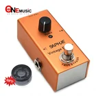 Электрическая гитара SAPHUE, винтажная фазовая педаль, ручка скорости, педаль с эффектами, мини-тип, постоянный ток 9 В, истинное отключение