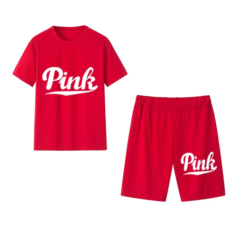 Модные женские повседневные футболки спортивный комплект дышащие топы с