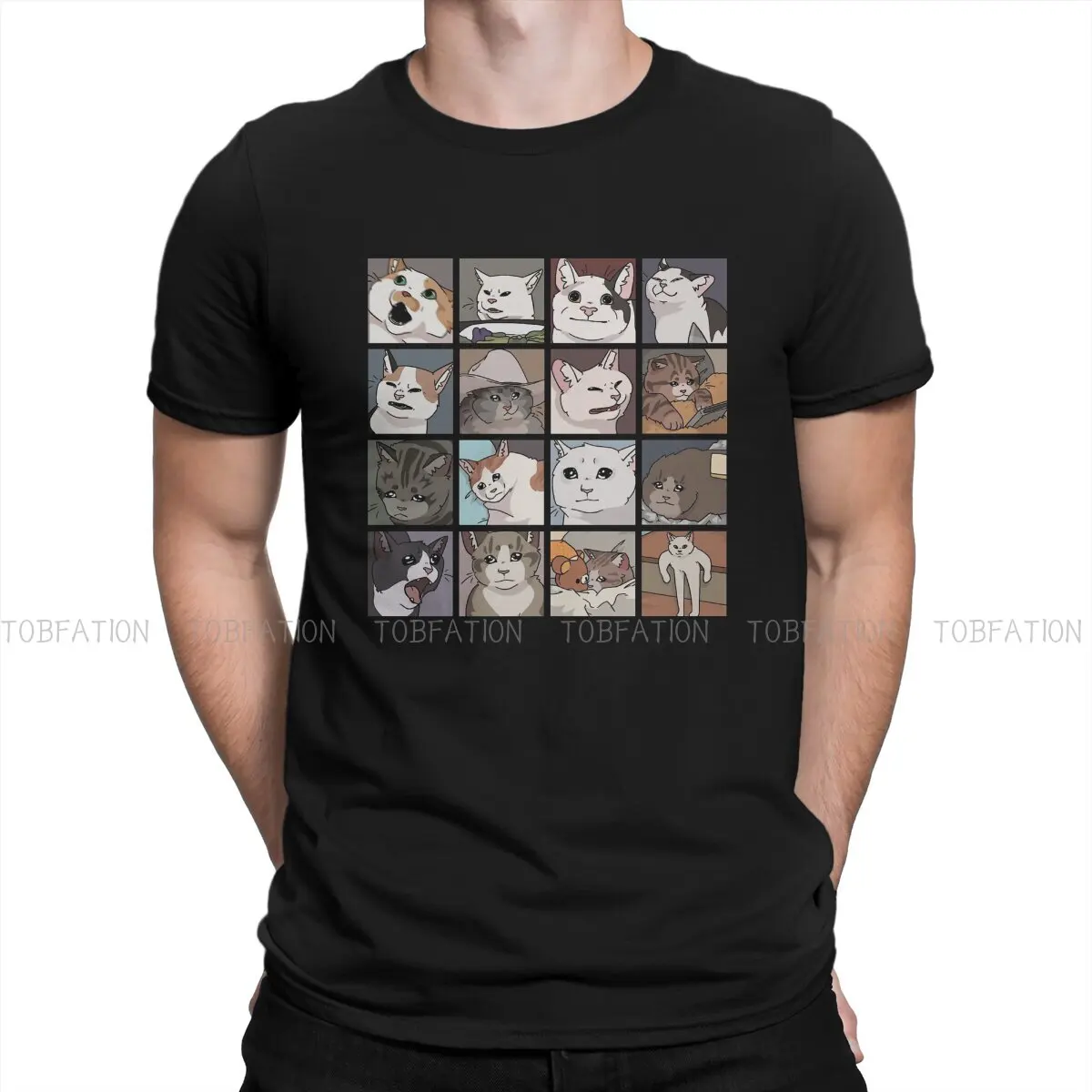 

Специальная футболка с котами Meme 2,0, Повседневная футболка, новейшие вещи для взрослых