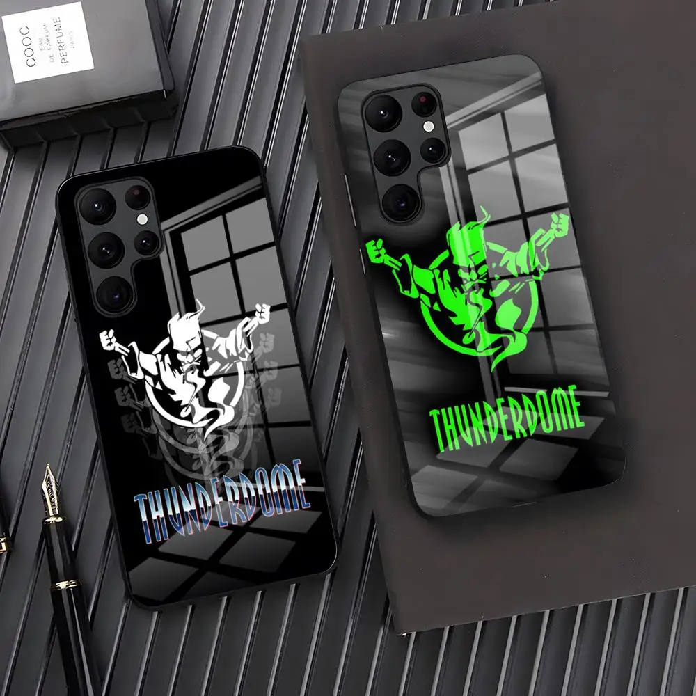 World Trend Thunderdome Music Festival Phone Case For Samsung S24 S23 S22 S21 A52 A71 A21 A54 Galaxy A34 A14 A32 M14 Glass Cover