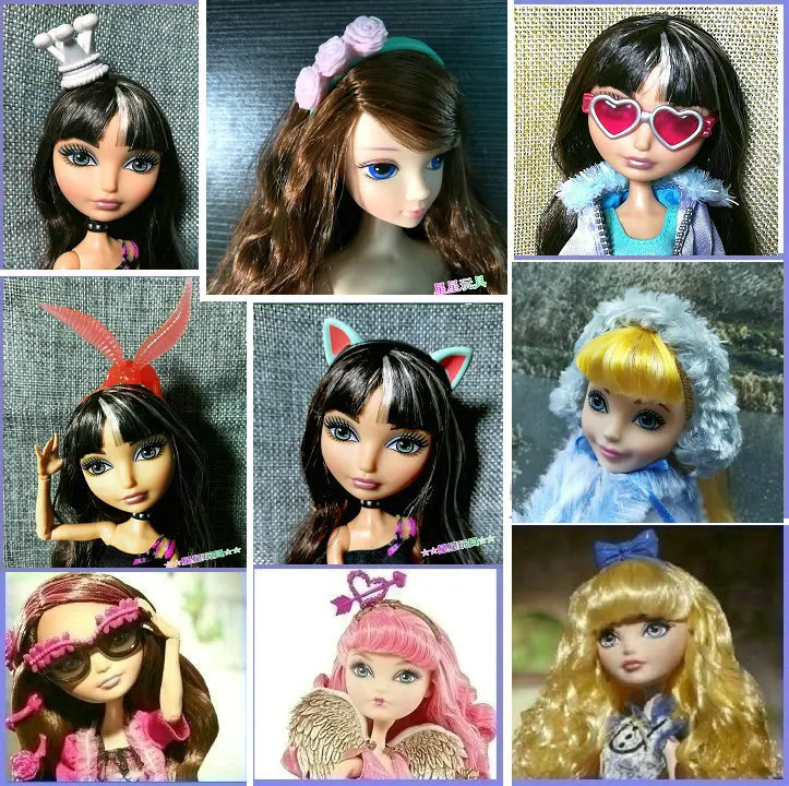 Аксессуары для очков ожерелье Много стилей модные красочные аксессуары для куклы Monstering High school Doll MC2 doll on.