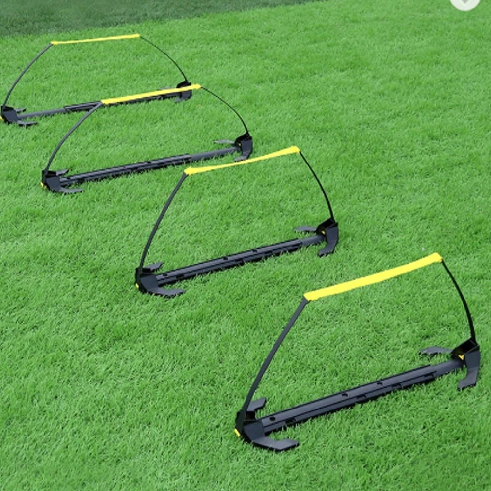 

2 Pcs High Quality Football Training Equipment Adjustable Height Soccer Agility Hurdle Multiple Speed Hurdle -40
