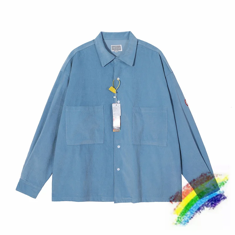 

CAVEMPT C.E Batik High Density Corduroy Shirt Jacket Men Women 1:1 Top Version Cav Empt Coats Outerwear Clothes