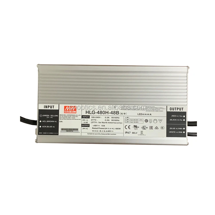 

High Quality Original Taiwan Mean Well Switching Power Supply Meanwell LED Driver H-480H-48B