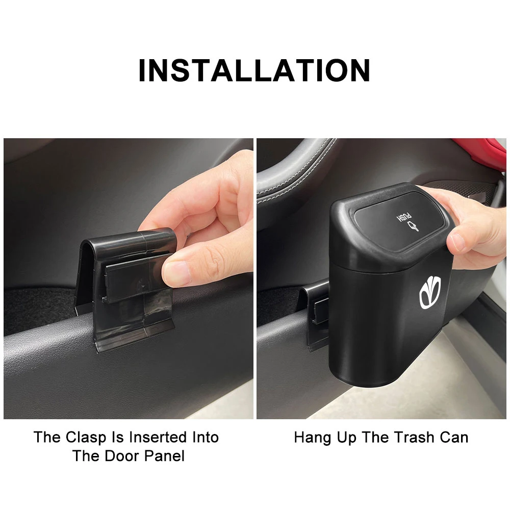 Для Daewoo Matiz Nexia Lanos Kalos Gentra Nubira Espero ABS пластиковый автомобильный мусорный бак