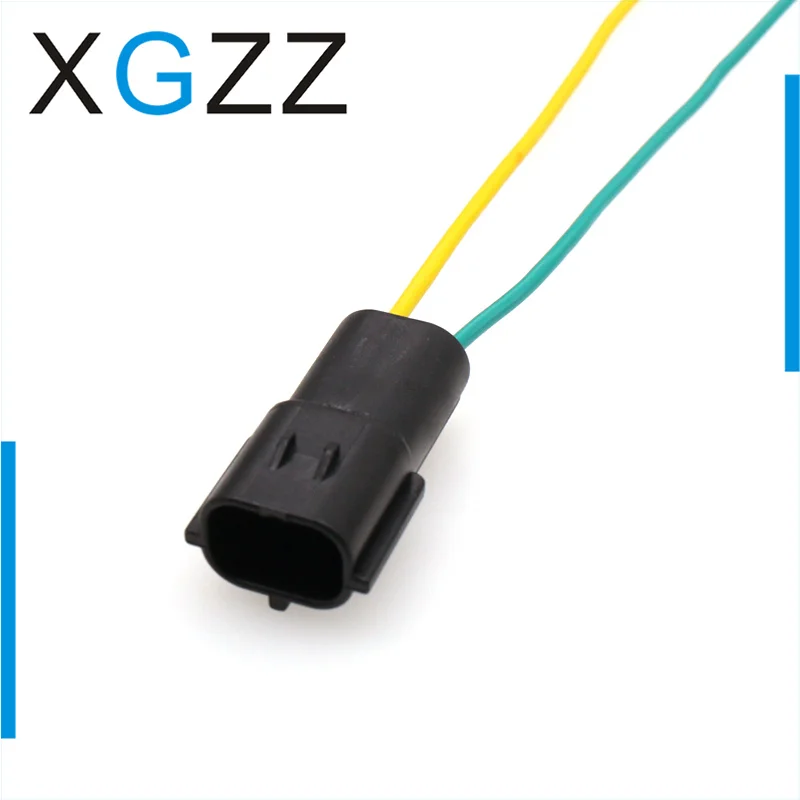 

2P автомобильный водонепроницаемый разъем 174354-2 отечественный 174352-2 разъем жгута проводов 15 см