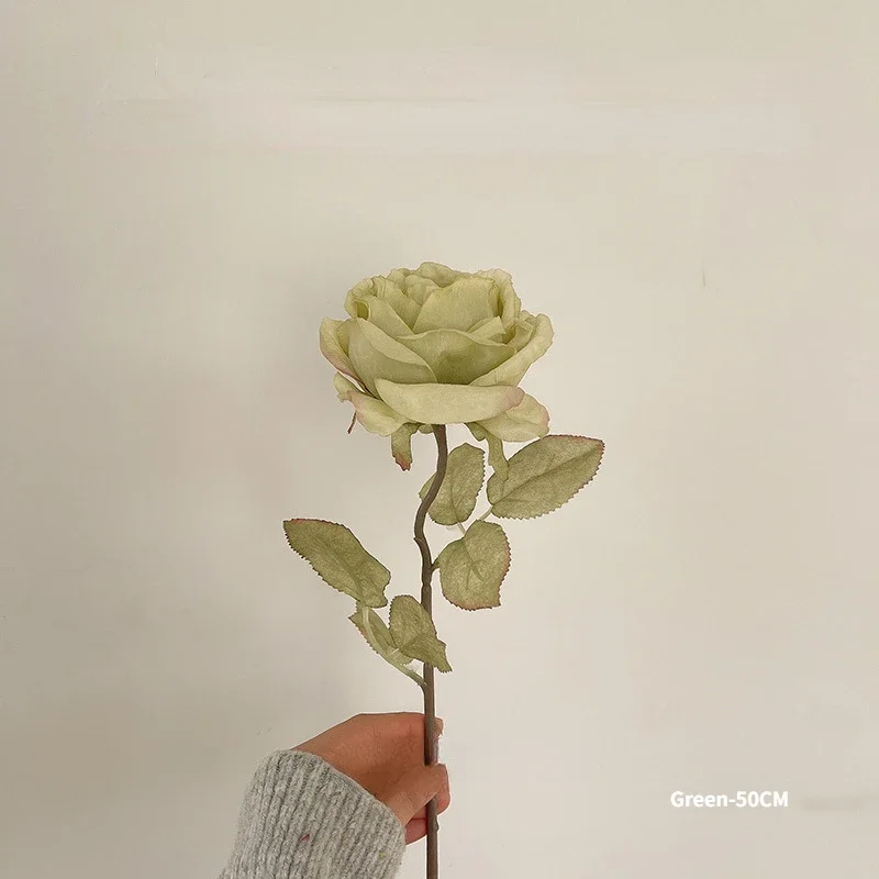 

Искусственная роза из шелка, 50 см