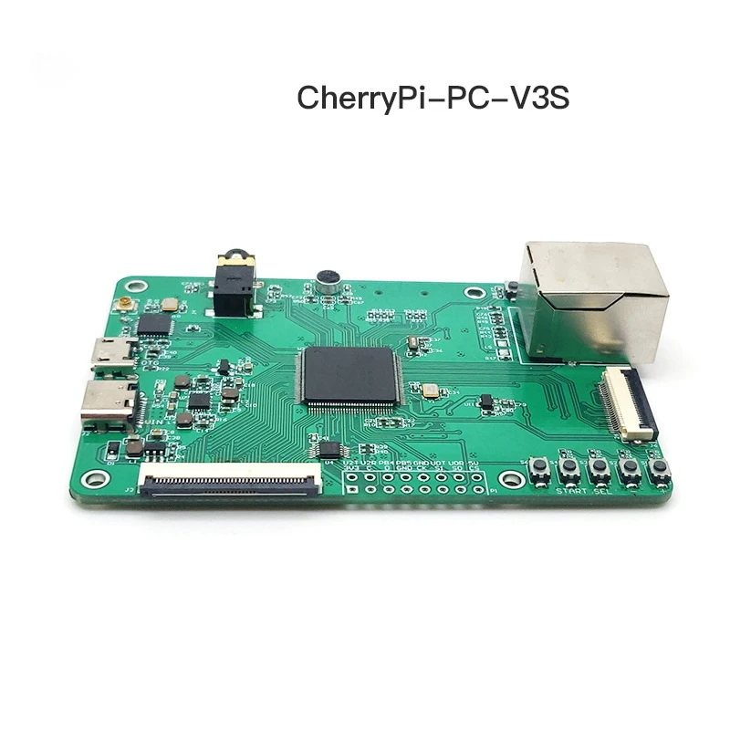 Фото FFYY-Cherry Pi Allwinner V3S LINUX+QT Cortex A7 CPU, многофункциональная плата для разработки с открытым исходным кодом, интегрированная с OpenCV №3