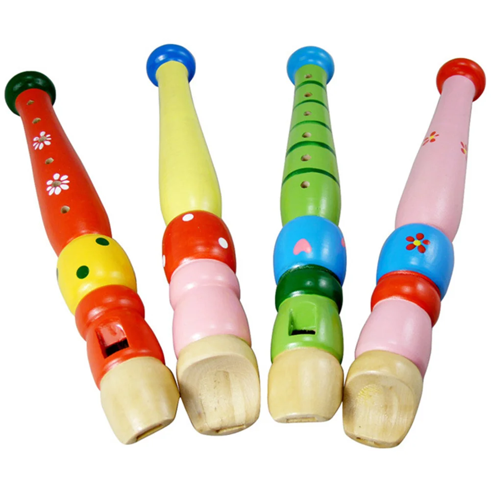 

6 -Hole Children Flute Recorder Instrument Kids Plastic Flutes Recorders Cartoon Music