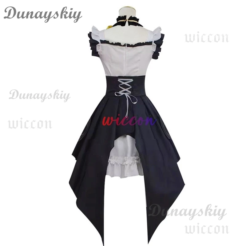 Аниме игра синий архив Iochi Mari косплей костюм женское платье для девочек парик