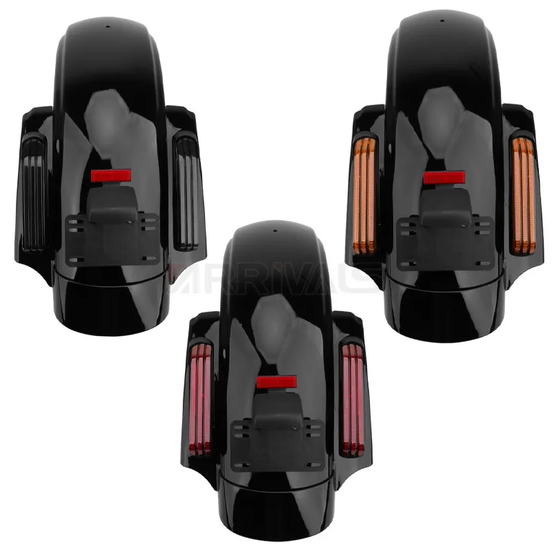 Система заднего крыла для мотоцикла со светодиодной подсветкой CVO Harley Touring Electra