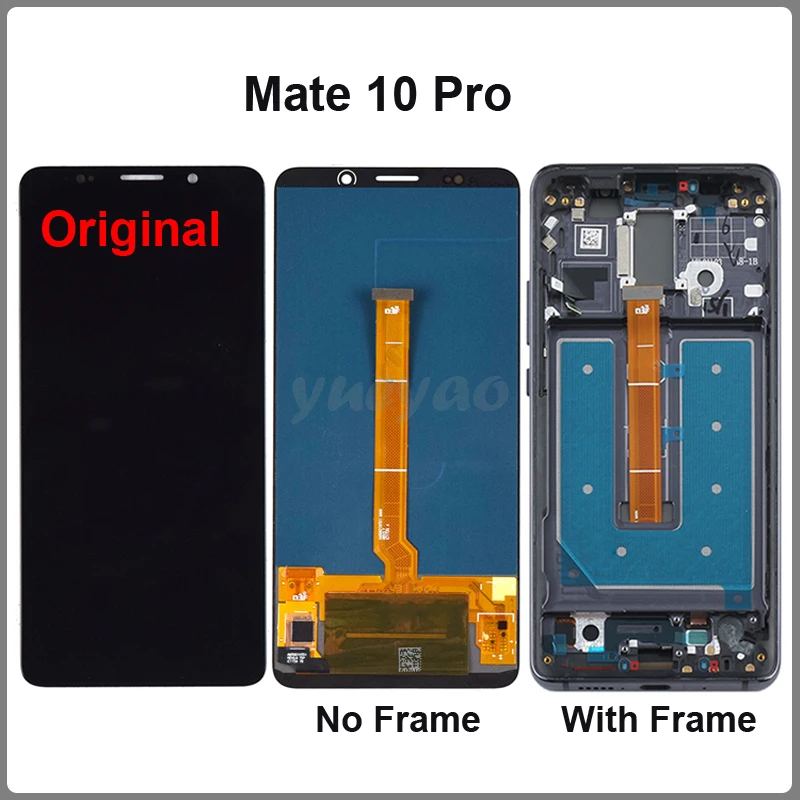 Дисплей с рамкой для Huawei Mate 10 Pro сенсорный ЖК-экран дигитайзер в сборе BLA-L09 BLA-L29