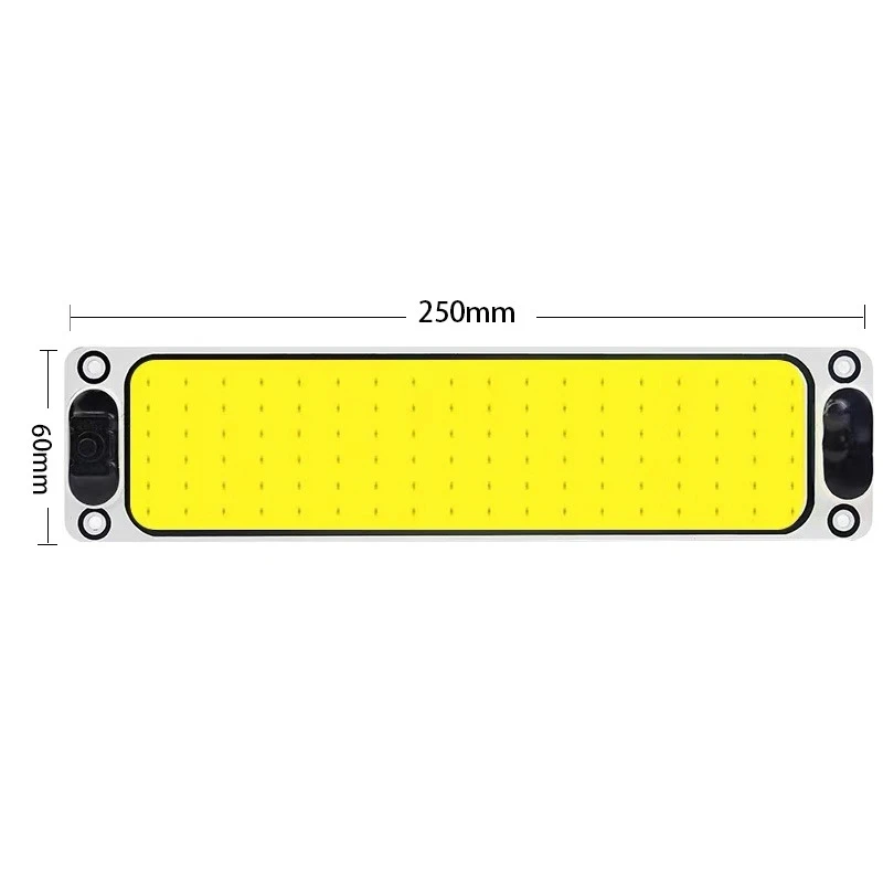 2 шт. белый початок 108 светодиодный 12 В 24 потолочный светильник на крыше