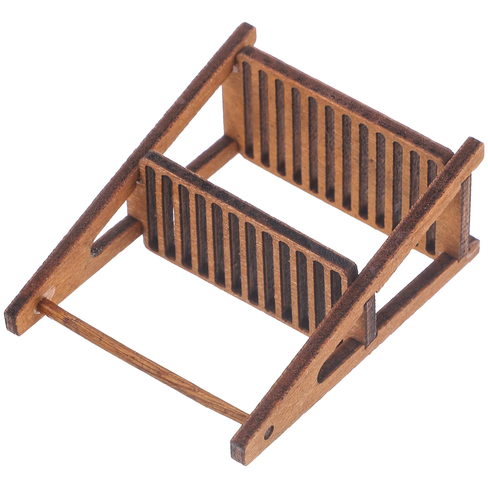 

House Bread Stand Dollhouse Mini Wood Shelf Decor Mini House Miniature Furniture