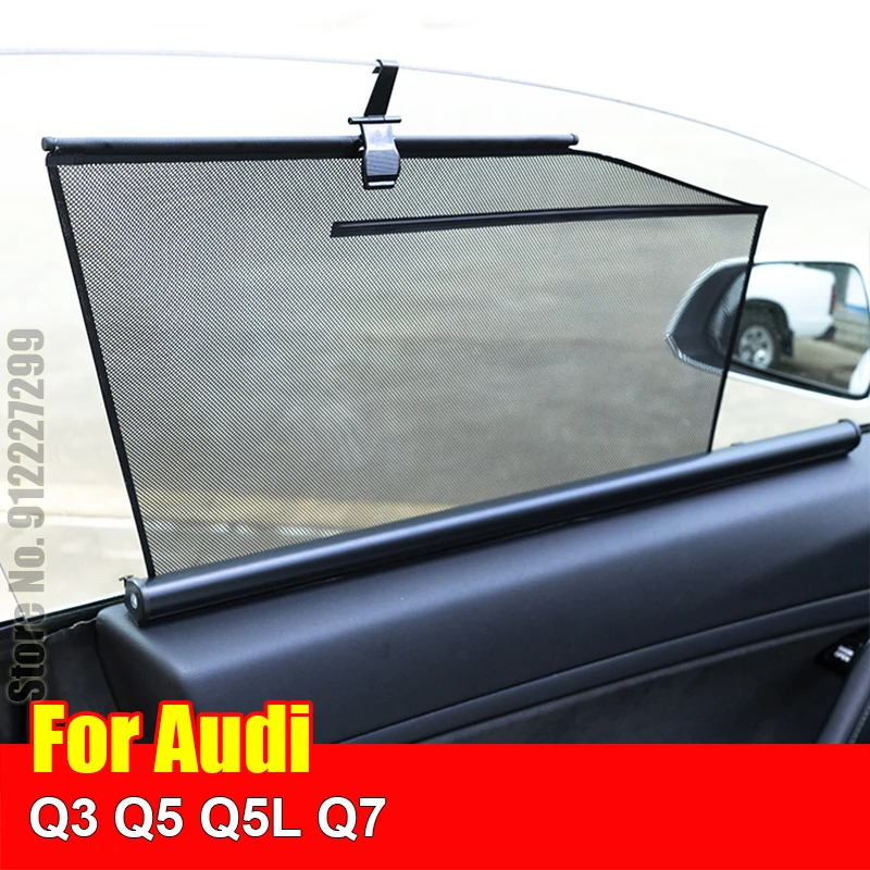 For Audi Q3 /Q5 /Q5L /Q7 Car Sun Visor Automatic Lift Accessori Window Cover SunShade Curtain Shade