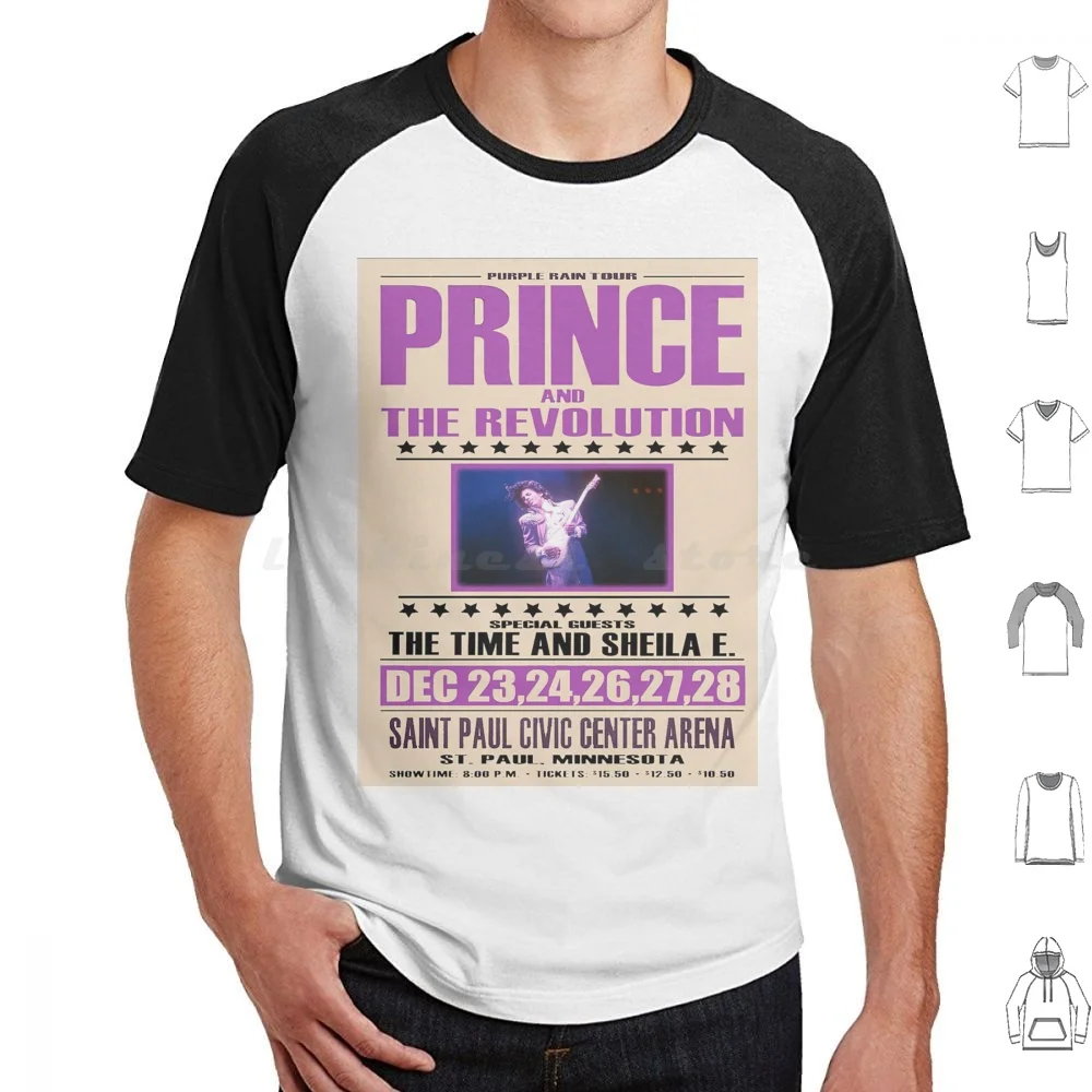 

The Collage Of Prince The Revolution T Shirt Cotton Men Women Diy Print Prince Music Handsome Love Legends Purple Rain Pop