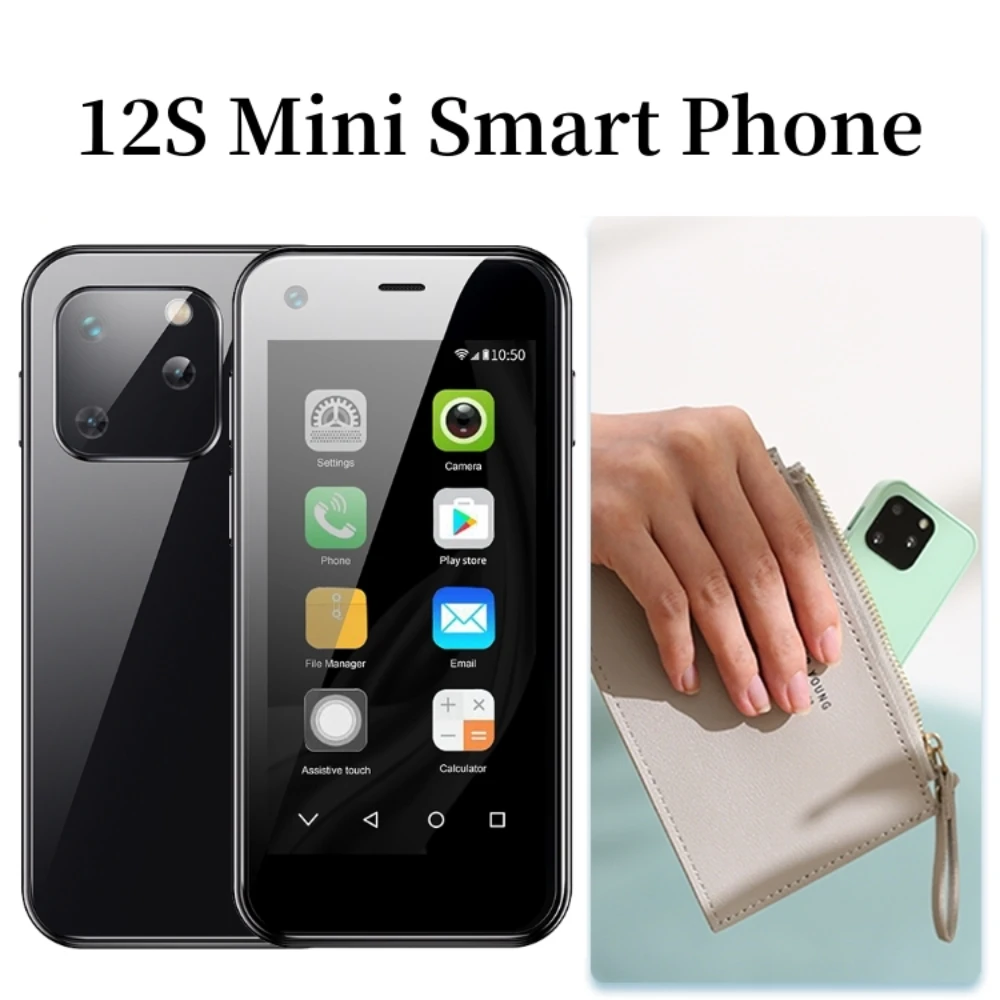 SERVO 12S Android Mini Smartphone 1GB 8GB Dual SIM Card WCDMA Global Unlock Mobile Phone WIFI GPS Google Play 2.5“ Small Screen