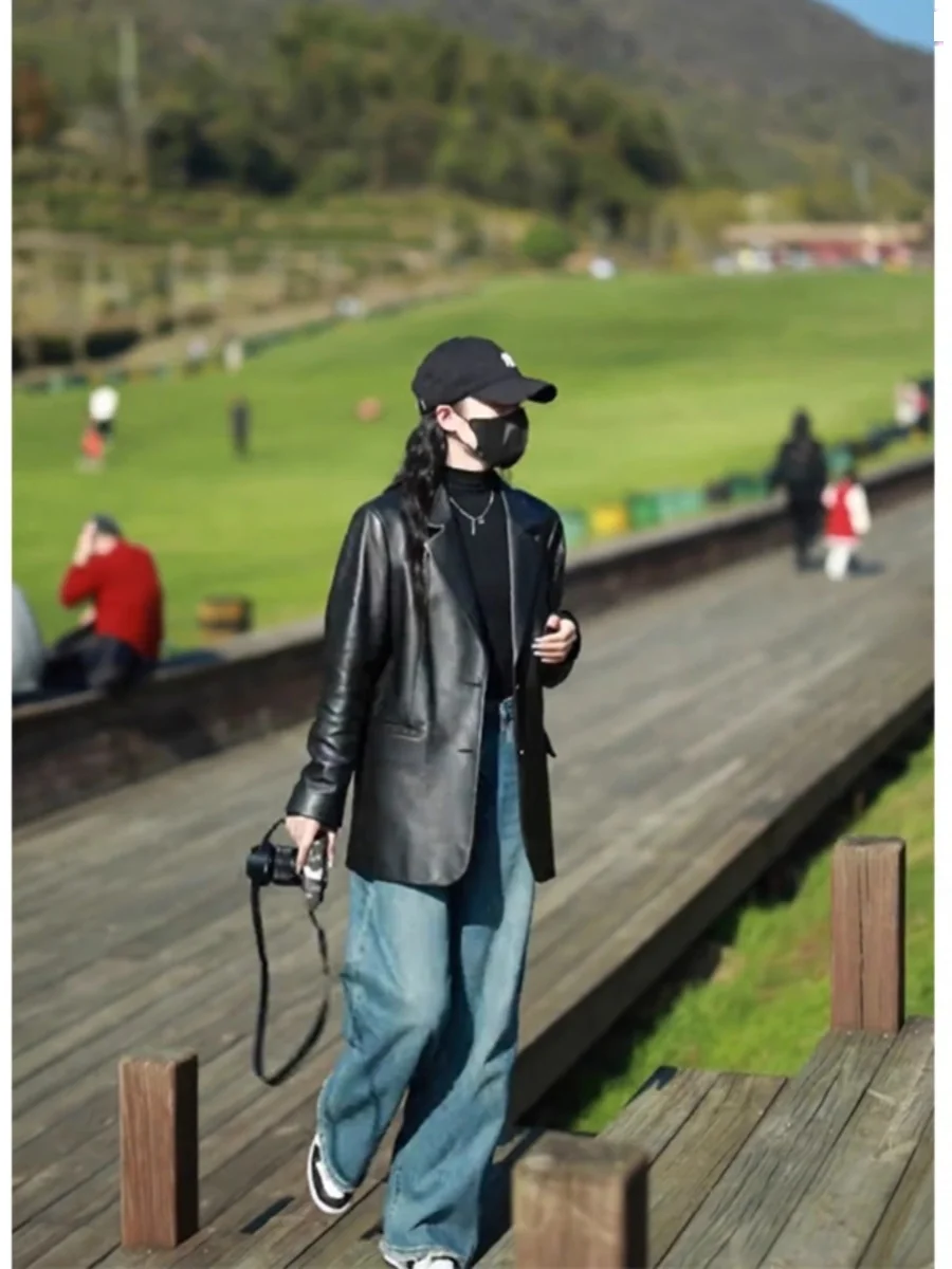 Осень 2024 новинка этого года популярный маленький костюм топ весенняя мода пальто