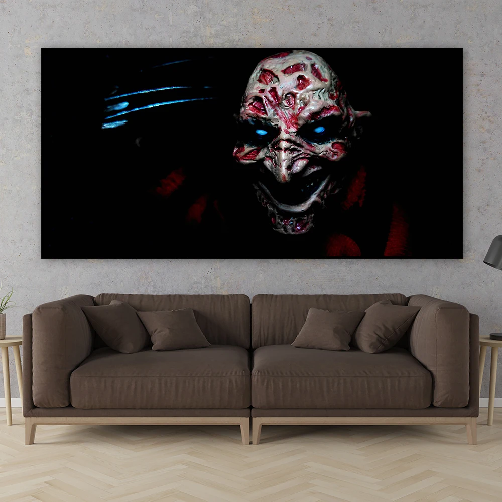 

Classical Horror Movie Nightmare Posters Print Canvas Painting Abstract Wall Art Pictures for Living Bed Room Home Decor Cuadros