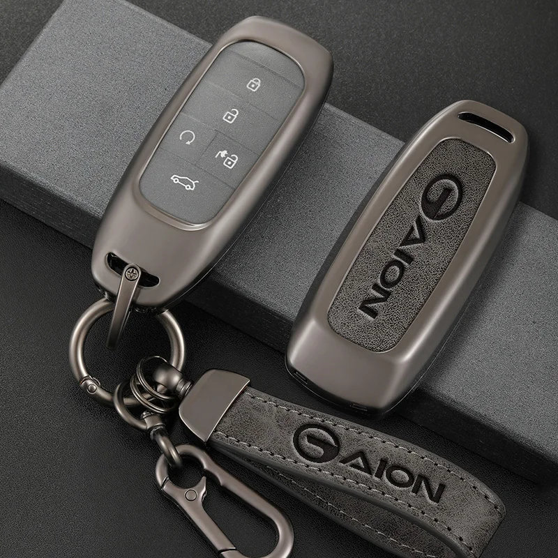 

Car Remote Key Fob Case Cover Protector Shell For Gac New Energy Trumpchi Aion S V Y LX GE3 GA3S Keyless Keychain Accessories