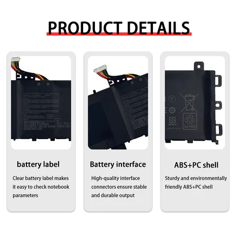 Аккумулятор для ноутбука ASUS B21N1818