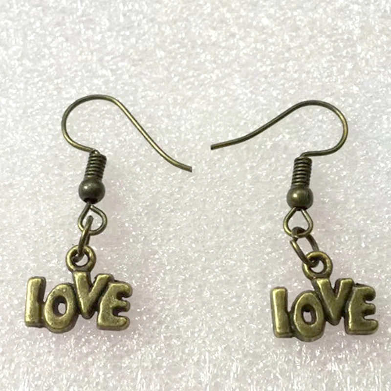 Женские винтажные серьги-подвески в античном стиле из металлического сплава