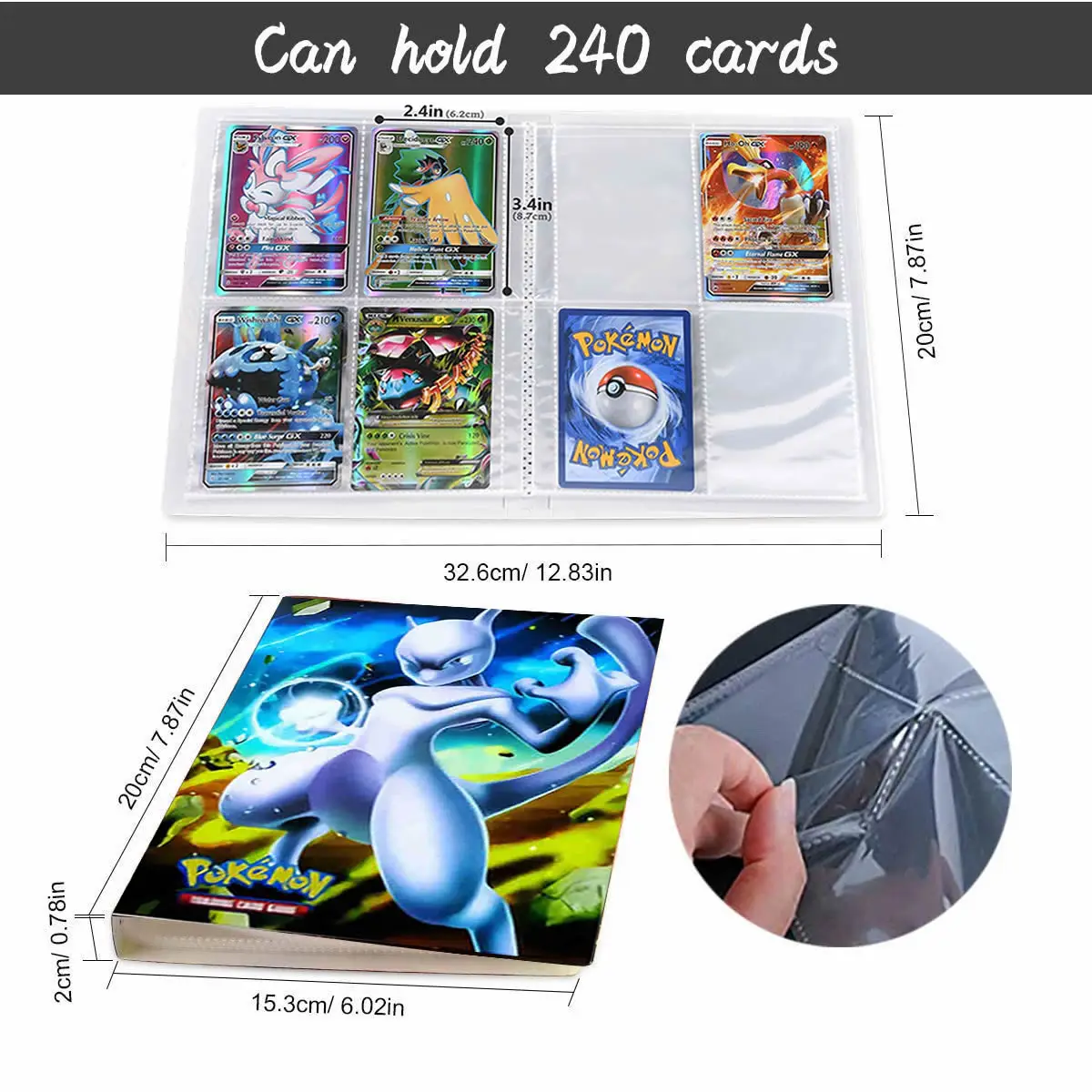 Альбом для карт Покемон 240 шт. |