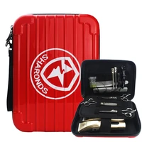 abs hairdresser tools storage case hairdressing trimmers shears scissors storage suitcase bag portable handbag pouch holder 1699