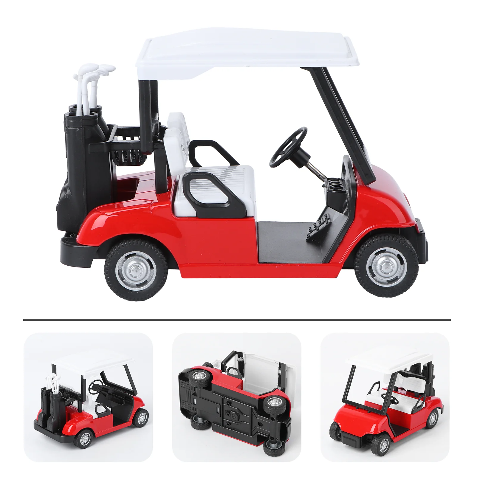 

Миниатюрная тележка Golfs, Игрушечная модель, масштаб 1:20, игрушечный автомобиль, игрушечный автомобиль из сплава