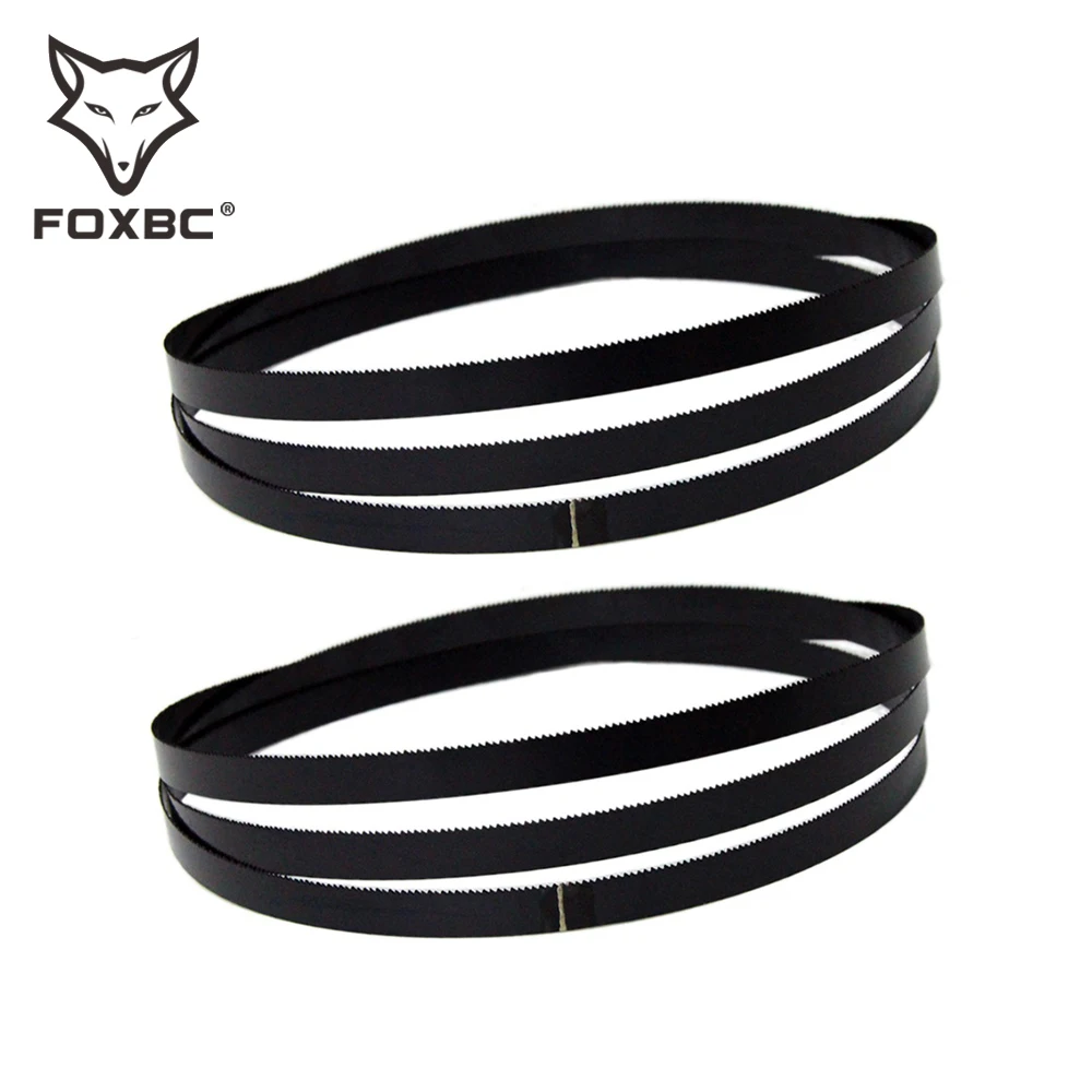 

Полотна ленточной пилы FOXBC 2320x12,7x0,5 мм, 6 TPI, карбоновая ленточная пила, аксессуары, 2 шт.