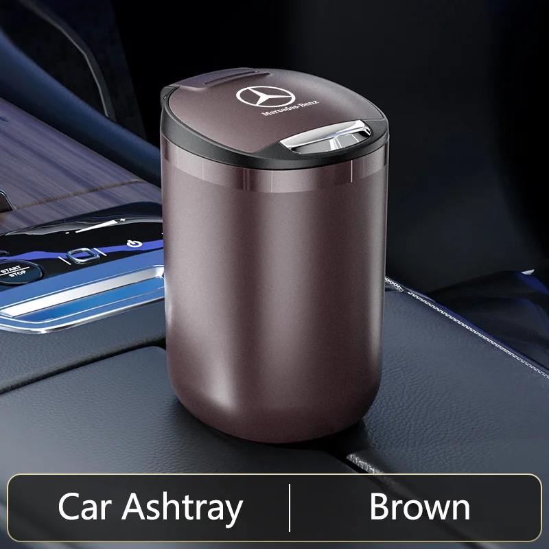 1 шт. портативная светодиодная дымовая автомобильная пепельница для сигаретного